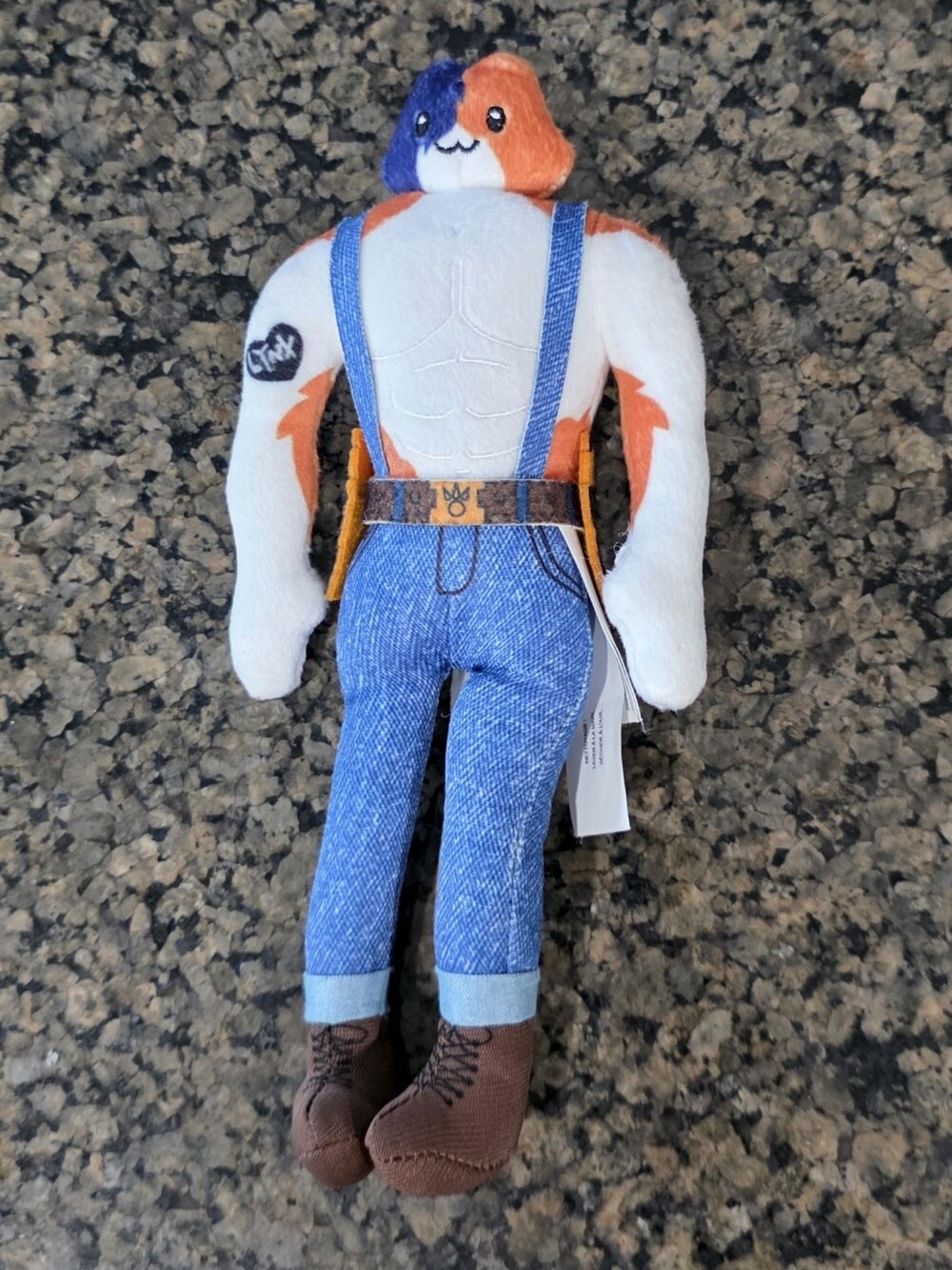 Fortnite Meowscles 9" Figure Plush 2020 Epic Games Zag Toys Jazwares Rare HTF